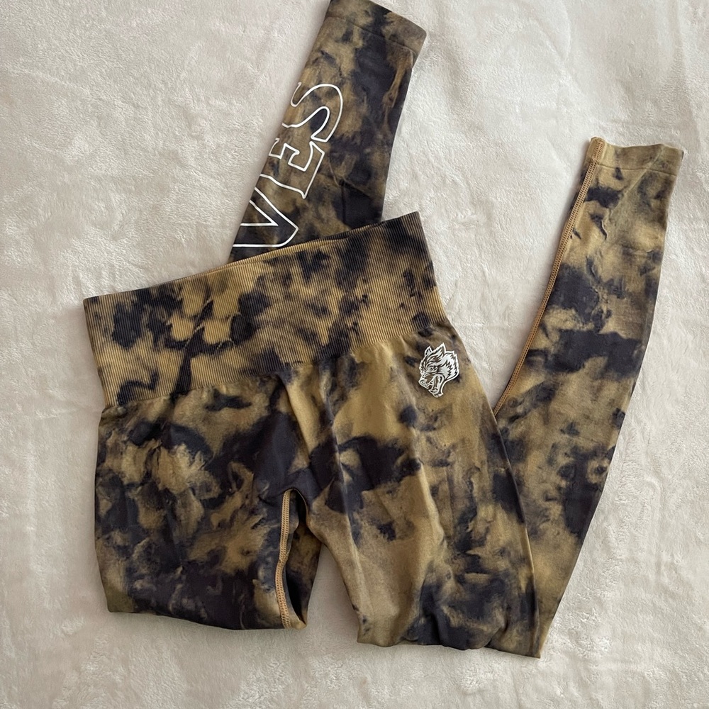 Marble seamless leggings